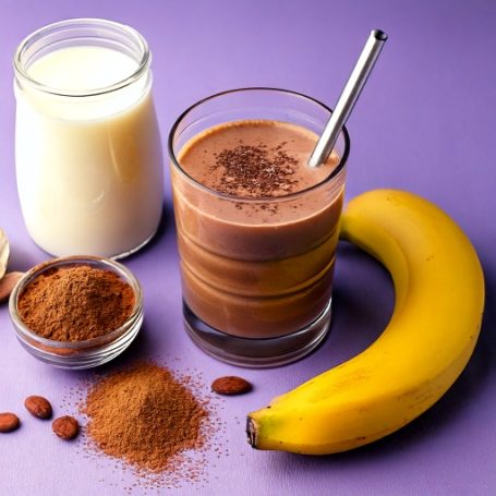 Peanut chocolate smoothie recipe